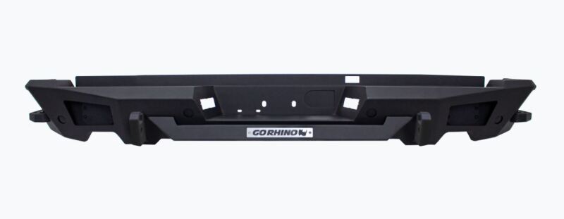 Ram 1500 Bumper - Rear - Go Rhino - BR20.5 - Black - `19-`20